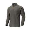 Herren Stehkragen Kordstoff Halb-Reißverschluss Herren Sweatshirt, Ein Trendiges Lässiges Langarm Slim Sport Sweatshirt