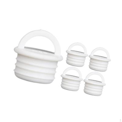 Silikon-Ablassstopfen-Set für Wischeimer – 5er-Pack