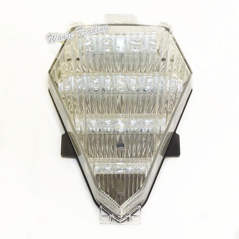 Waase For Yamaha YZF R6 RJ15 2008 2009 2010 2011 2012 2013 2014 2015 2016 Tail Light Brake Turn Signals Integrated LED Light