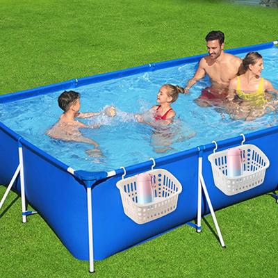 Poolside Storage Basket Stretchable Pool Storage Pool Toy Basket Pool Side Storage Basket Pool Accessories for Most Frame Pools