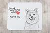 Akita, Akita Inu - Mouse Pad with Print, Personalized Dog-themed Mouse Pad, Unique Gadget for an Office Worker by Art-Dog Brand