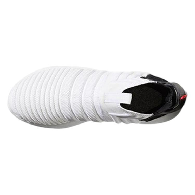 New Adidas Crazy 1 Adv Sock White Black Red CQ0985