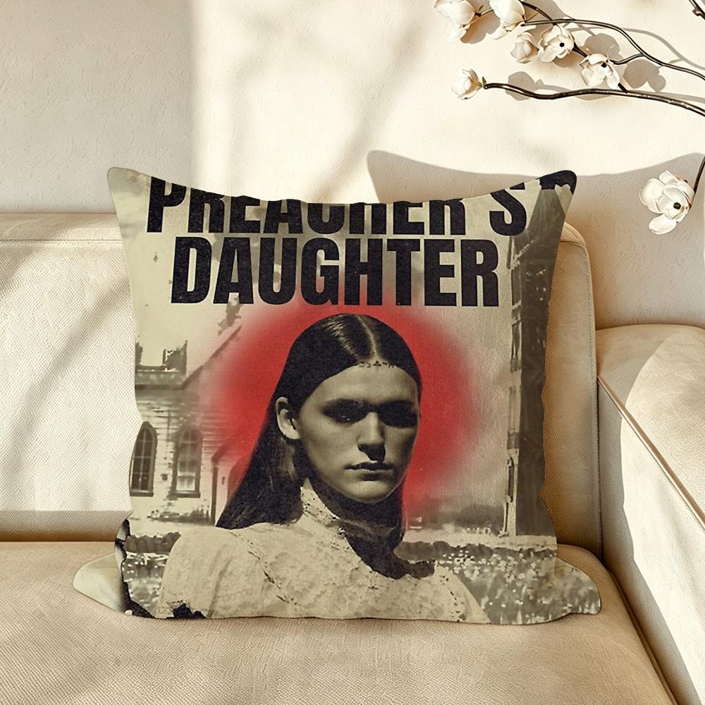 Music EEthel CCain Cushion Cover Pillow Case Antidustmite Pillowcase Silky Short Plush Sofa Cushion Cover hot
