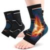 1Pc 3D Knit Elastic Jersey Fabric Ankle Support Compression Sleeve for Outdoor Mountaineering Fitness Sports Stabilization