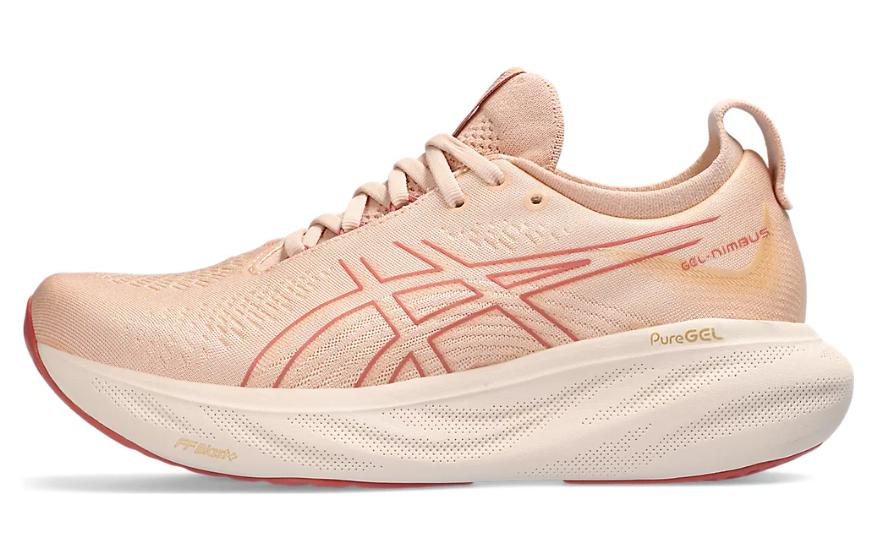 

ASICS Gel Nimbus 25 Pale Apricot Light Garnet Women s 1012B356-702 39.5