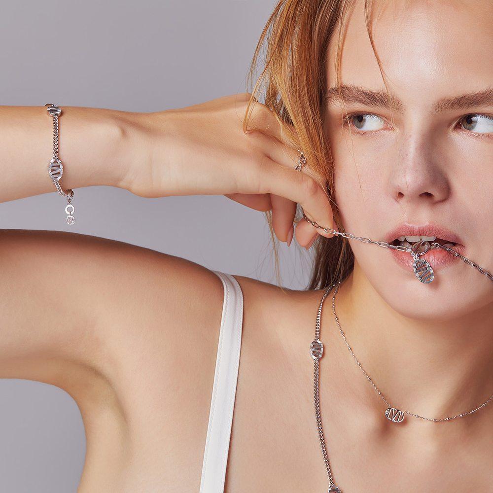 Anello Sterling Silver White Bracelet A231Sb2027Wpq