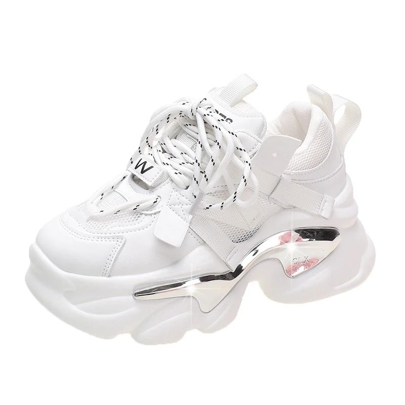 Fashion Classic Sneakers Women Autumn Fashion Chunky Women Shoes Breathable Sneakers Tenis Feminino Trainers Zapatillas Mujer 8CM