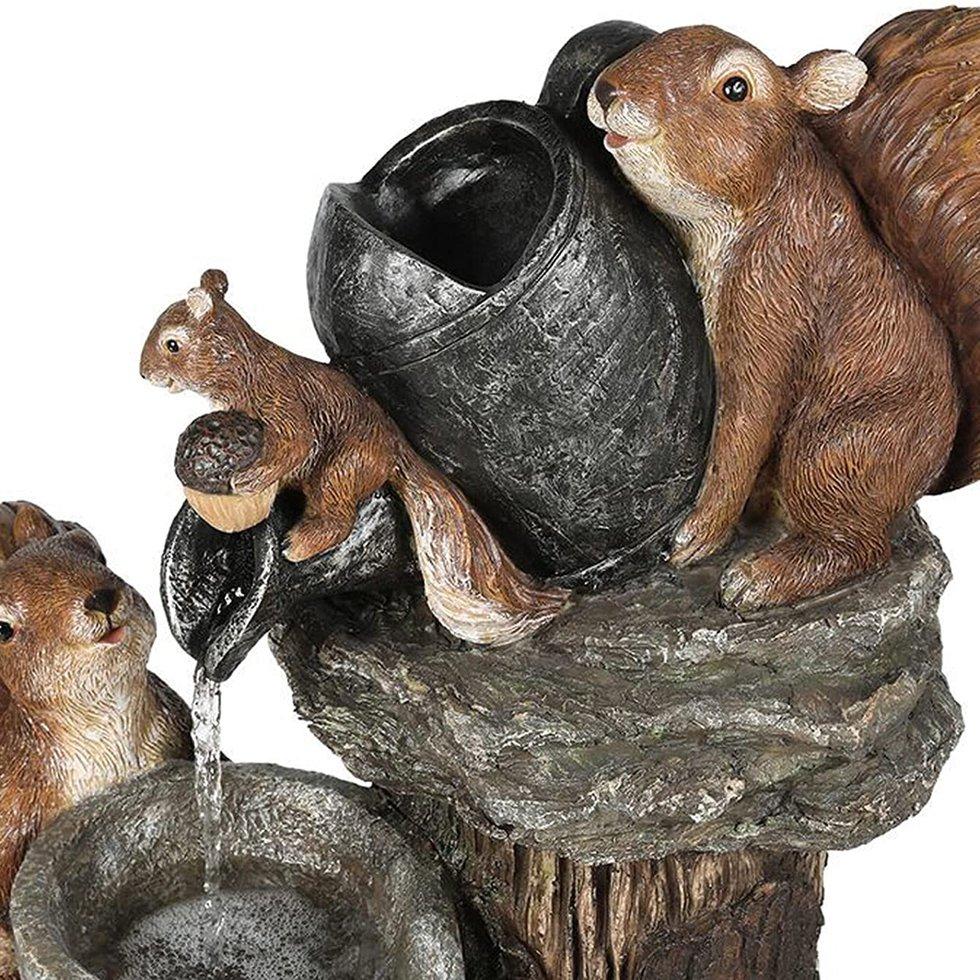 Estatuas De Animales Adornos De Césped Ardilla Gris Estatuas De Animales Adornos De Césped Ardilla Gris