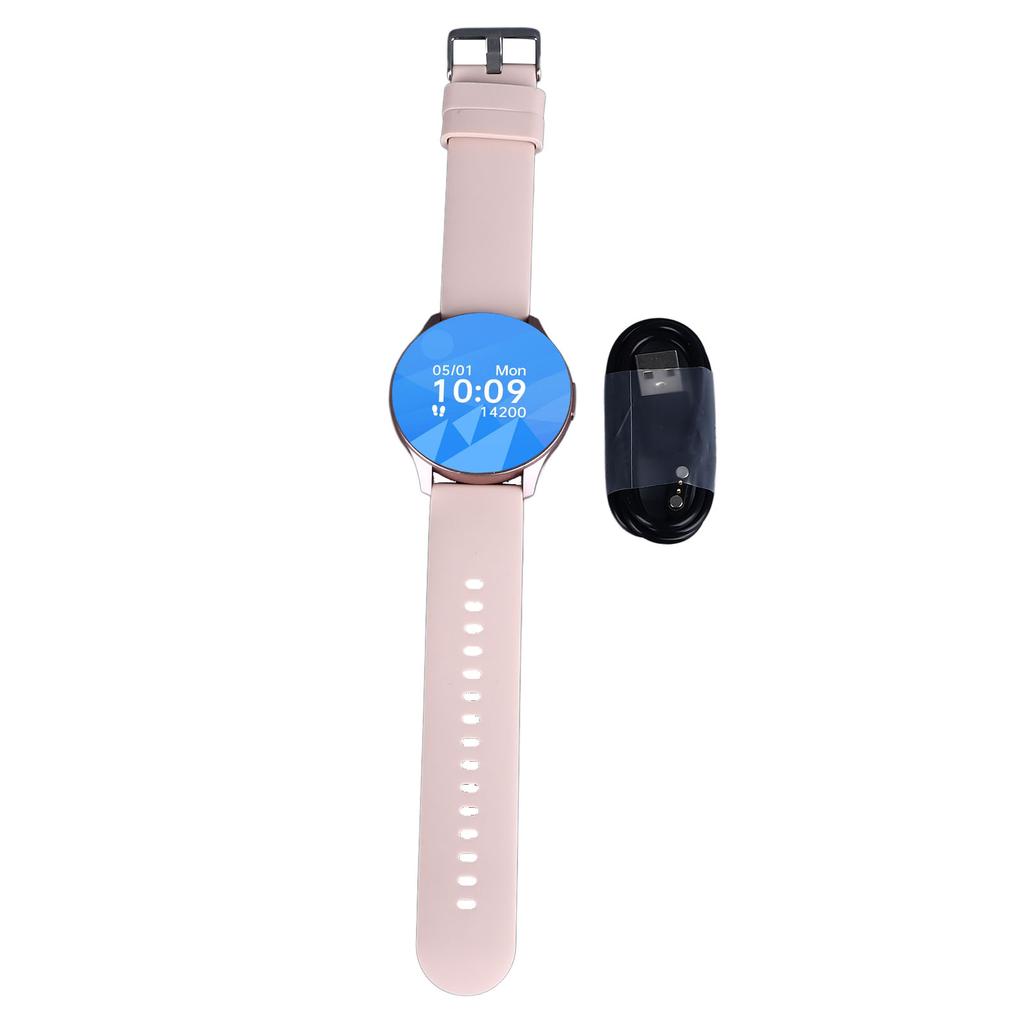 1.43 Inch Screen Smart Watch Health Monitoring IP67 Waterproof Bluetooth Call Fitness Smartwatch Pink