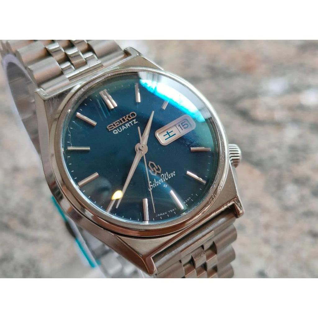 Used Beautiful condition SEIKO SilverWave quartz, working, new bracelet