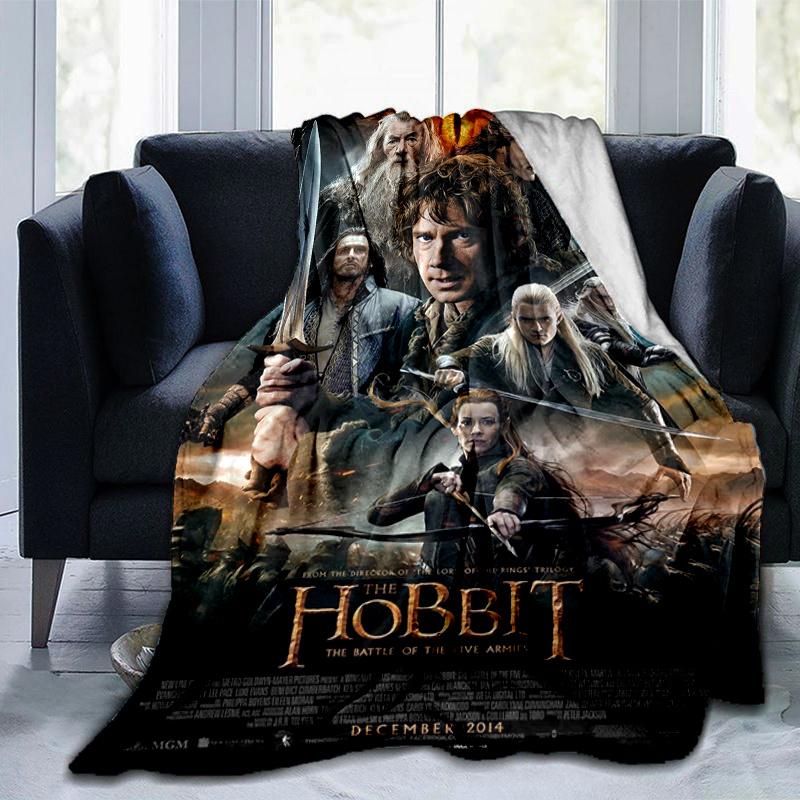 The Hobbit: The Battle of Five Armies Poster PrintPrint Blanket, Soft Blanket For Sofa Office Bed And Travelling Daughter Birthday Gift esj3