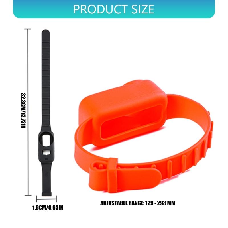 Adjustable Silicone Camera Strap Wristband Customs Fit Secure Hold Comfortable Wear Sports Activities for Cameras