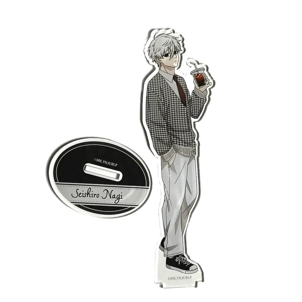 Blue Rock Nagi Seishiro Plain Clothes Acrylic Stand