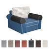Elastic 2pc/set PU Leather Sofa Covers Waterproof Sofa Armrest Couch Covers For Couch Chair Arm Protectors Slipcover Stretchy