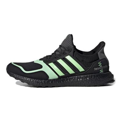 Ultra Boost S&L Core Black Glow Green Sneaker FV7284