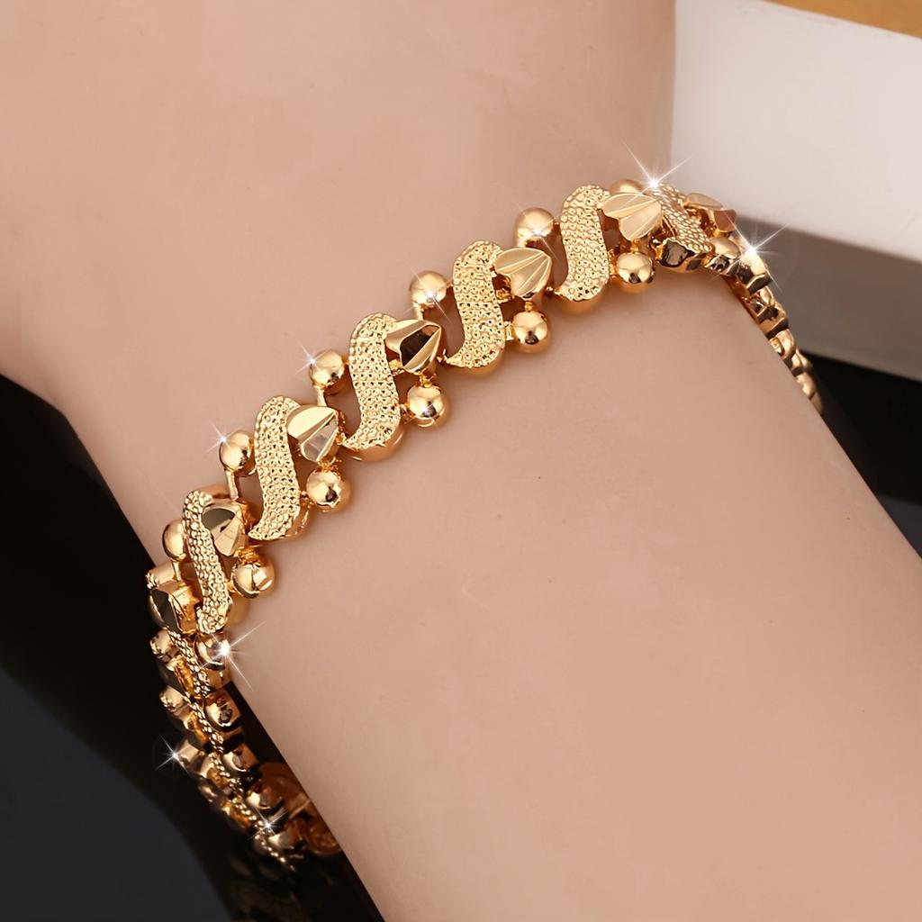 1PC Bohemian Style Alloy Jewelry, Suitable for Women's Daily Wear, African Dubai Inspired Gift, All-season Accessories