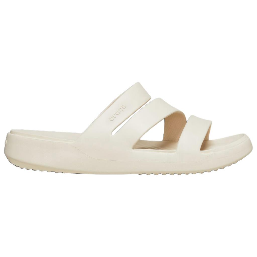 Crocs Slip-On Flat One-Strap Sandals Women Sandals White 209587-160