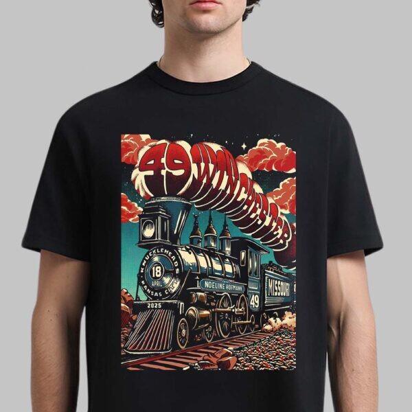 49 Winchester Kansas City Missouri Night 1 Poster On April 18 2026 T-Shirt XXXXL