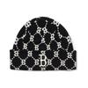 MLB Acrylic Beanies Unisex Black Fashion 3ABNMM216-43BKS