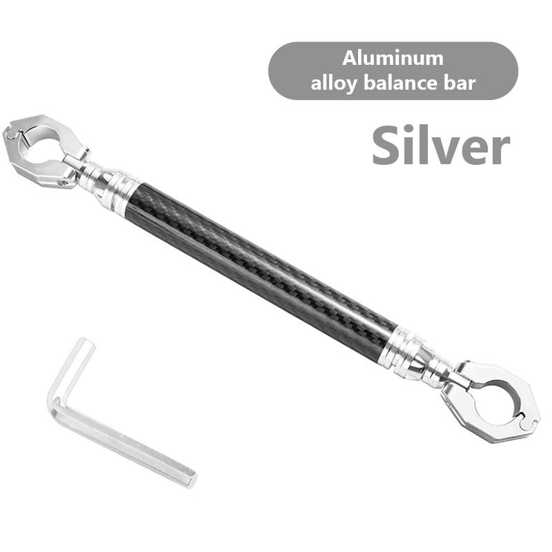 

SEAMETAL 22мм Мотоциклетне Кермо Ручки Регульована Поперечина Балансу Кронштейн Кермо Підсилення Заміна Розширення 1pc срібний