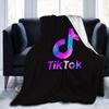 Printed Blanket Comfortable Soft Sofa Talk Blanket