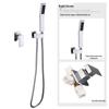 TLXT Concealed Adjustable Shower Set with Square Chrome Head