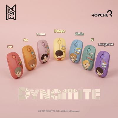BTS (Bangtan Boys) Dynamite Wireless Mouse, TinyTan, Offiziell, Original, Authentisch, KPOP, Idol