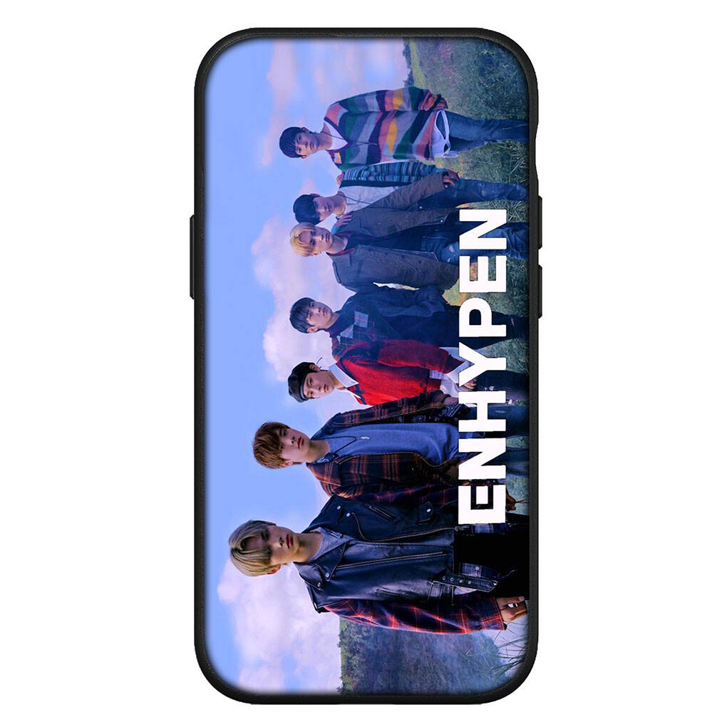 

Чехол для iPhone 17 16 15 Xiaomi Poco Redmi Note 14 13 12 11 Pro Max 9 16e Samsung Galaxy S25 S24 S23 A07 A17 OPPO Huawei Чехол для телефона ENHYPEN for iPhone 11 Pro ceil