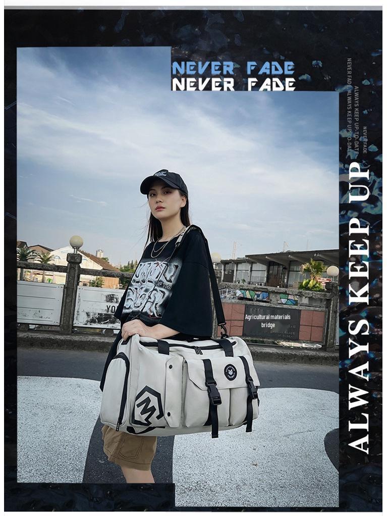 Men's Large Capacity Travel Backpack and Gym Bag with Wet/Dry Separation