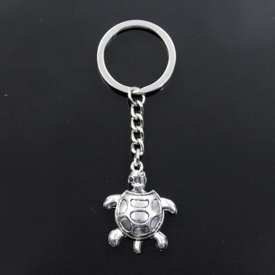 Fashion Tortoise Turtle Sea 34x26mm Pendant 30mm Key Ring Chain   Men Car Gift Souvenirs Keychain