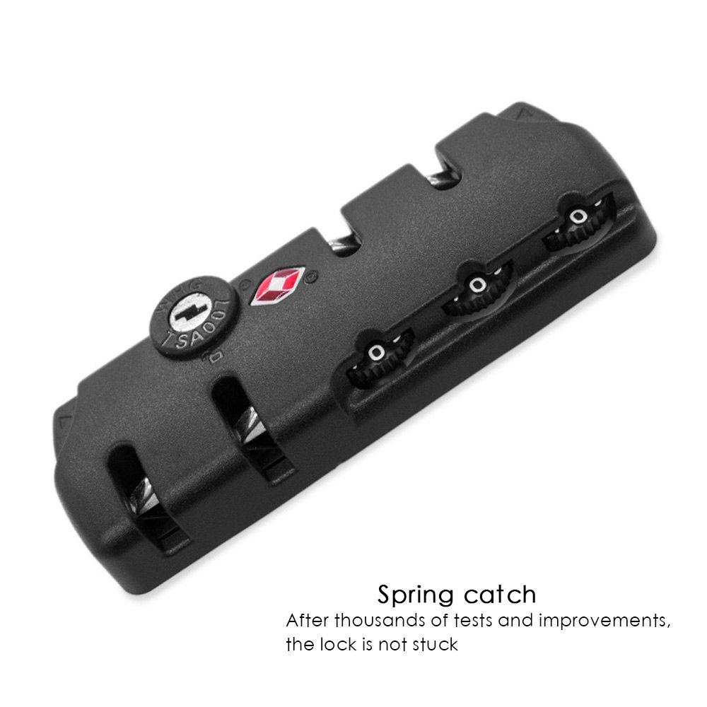 Padlock Protection Security Weatherproof Safely Code Lock TSA Customs Lock Combination Lock Anti-theft