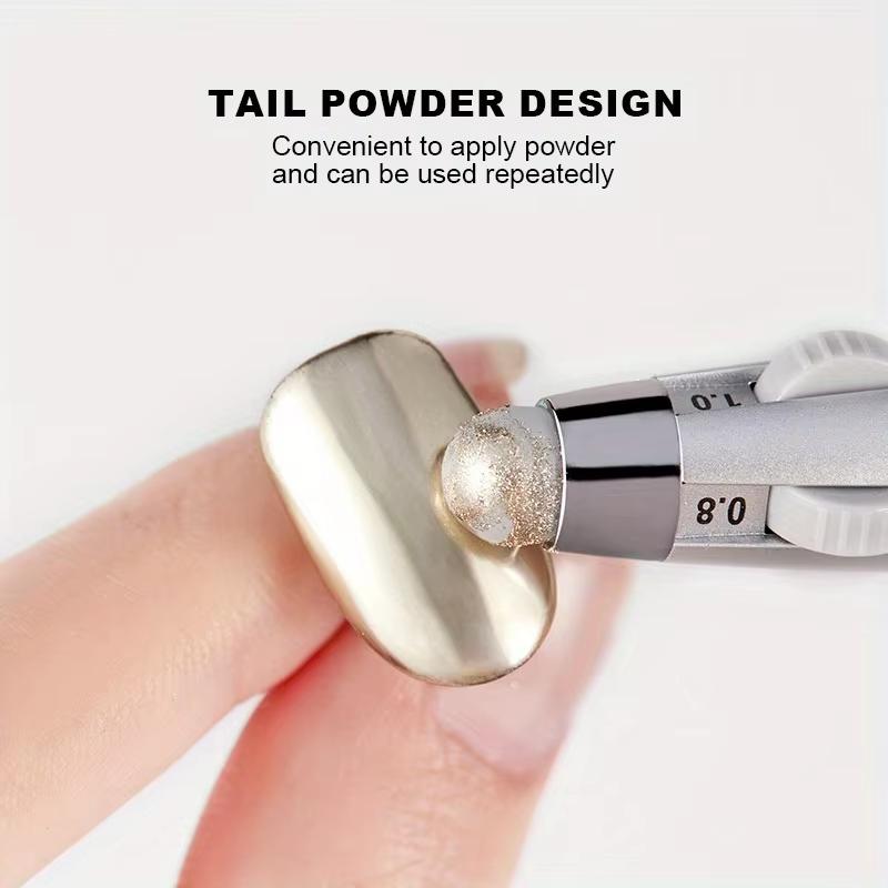 5 In 1 Nail Dotting Pen Nail Art Tools in Ballpoint Pen Design Nail Art Tip Dot Paint Manicure Kit for Dot Drawing Home Salon