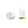 6/8/10/12 Inch Fixed Base Cake Pan/Tin Round Aluminum Bake Pan With Scrub Sponge Cake Scraper/Stripping Cheesecake Mould 10073