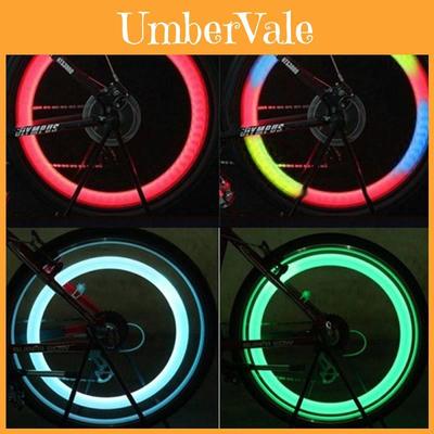 Vibrant Bicycle Spoke Lights For Mountain Bikes Colorful Abs Material With Steady And Flashing Modes