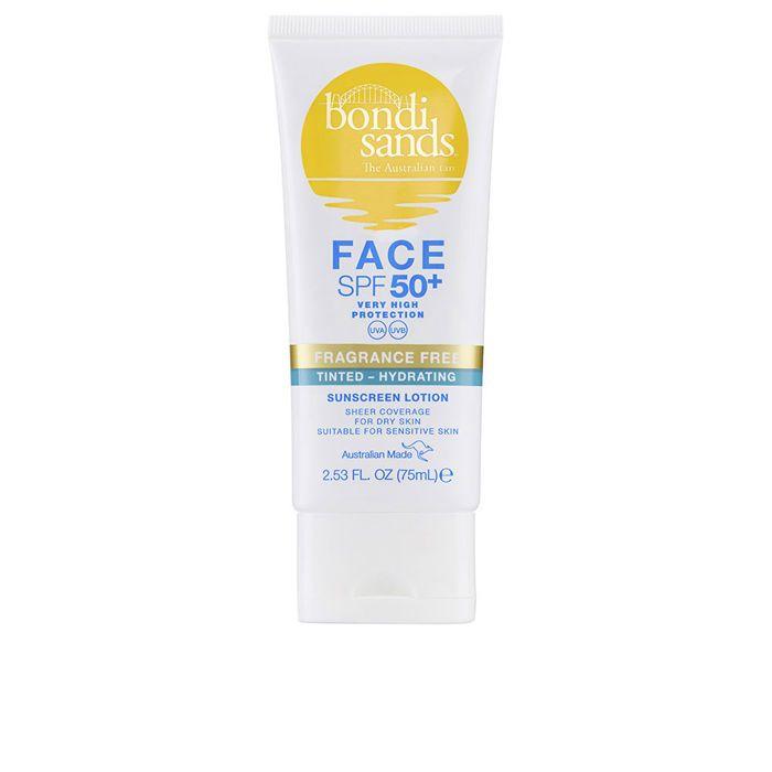 FACE SPF50+ loción facial hidratante con color 75 ml