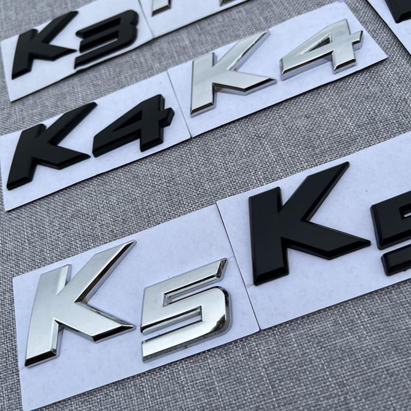 Samochód metalowa klapa bagażnika litera etykieta Godło naklejka Akcesorium Dla Kia GT-Line Sportage Ceed Rio Picanto Sorento Soul Cerato Venga Forte