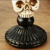 Scary Crow Candle Tray Resin Craft Resin Desktop Ornaments  Halloween Decor