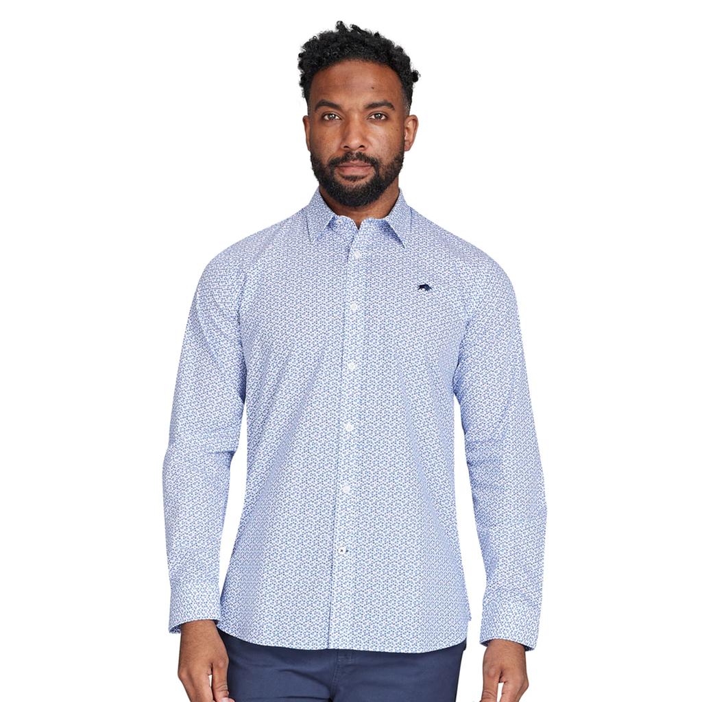 Raging Bull Herren Pentagon Langarmhemd