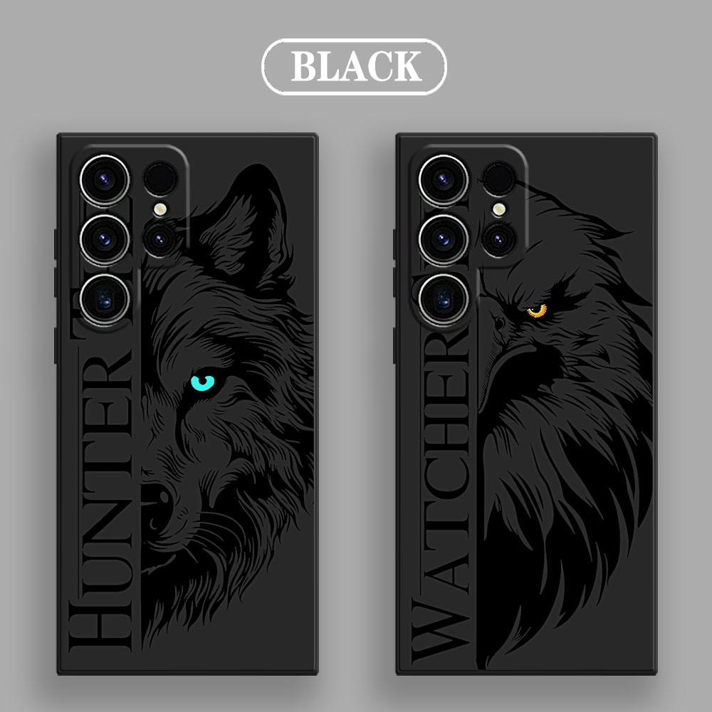 Wolf Eagle Lion Bear Animal Phone Case For Samsung Galaxy S26 Ultra Cases S25 FE S24 S23 S21 Ultra S20 S24 FE S22 S26 Plus Cover