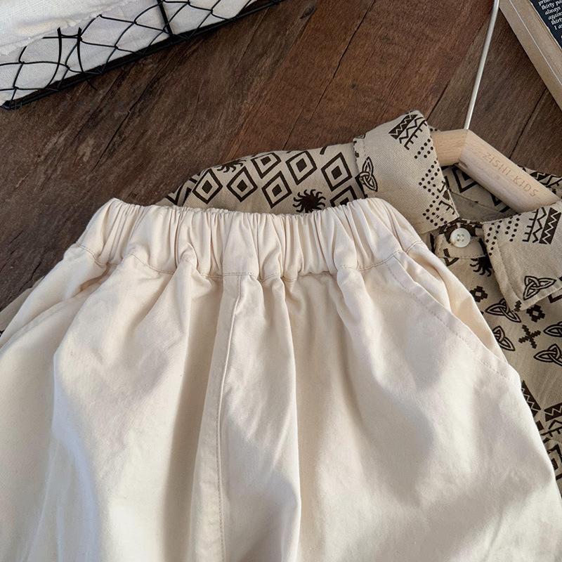 Boys Cushion Pants Autumn New Children Korean Style Loosen Pants Girls Western Style Spring Autumn Baby Casual Pants Trendy
