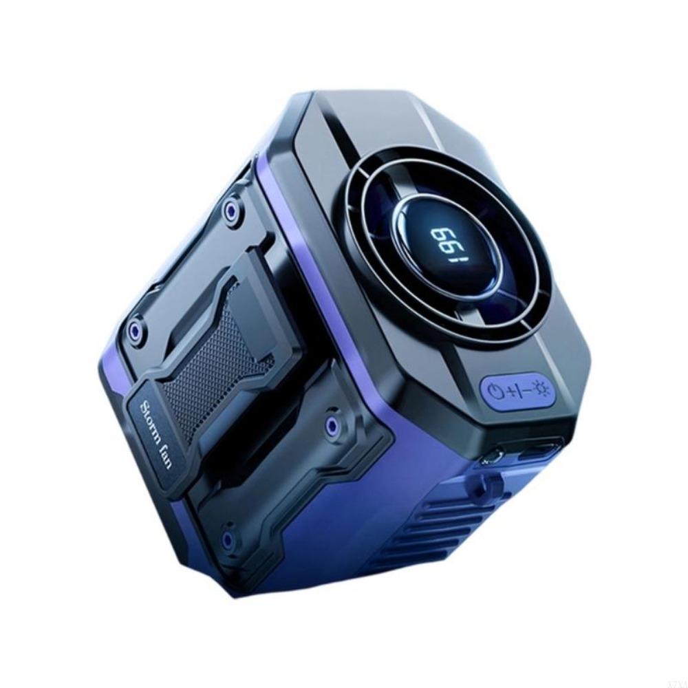 199 Speed Hanging Neck Fan Wearable Personal Cooling Fan Waist Mounted Fan  Cooling Gadgets фиолетовый