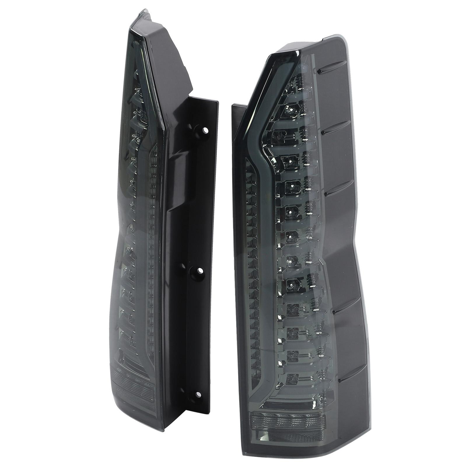 LED Tail Light Assembly Smoked Lens Reverse Brake Lamp Waterproof Fit for HIACE 300 2019+