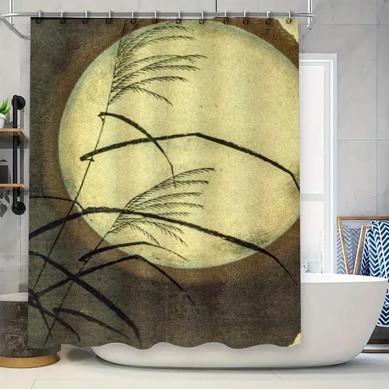 

Custom Initials Gold Leaf Shower Curtain For Bathroom Decor Diy Name Letter Luxury Home Decoration Artistic Customi W60H190(CM)-1 Pcs