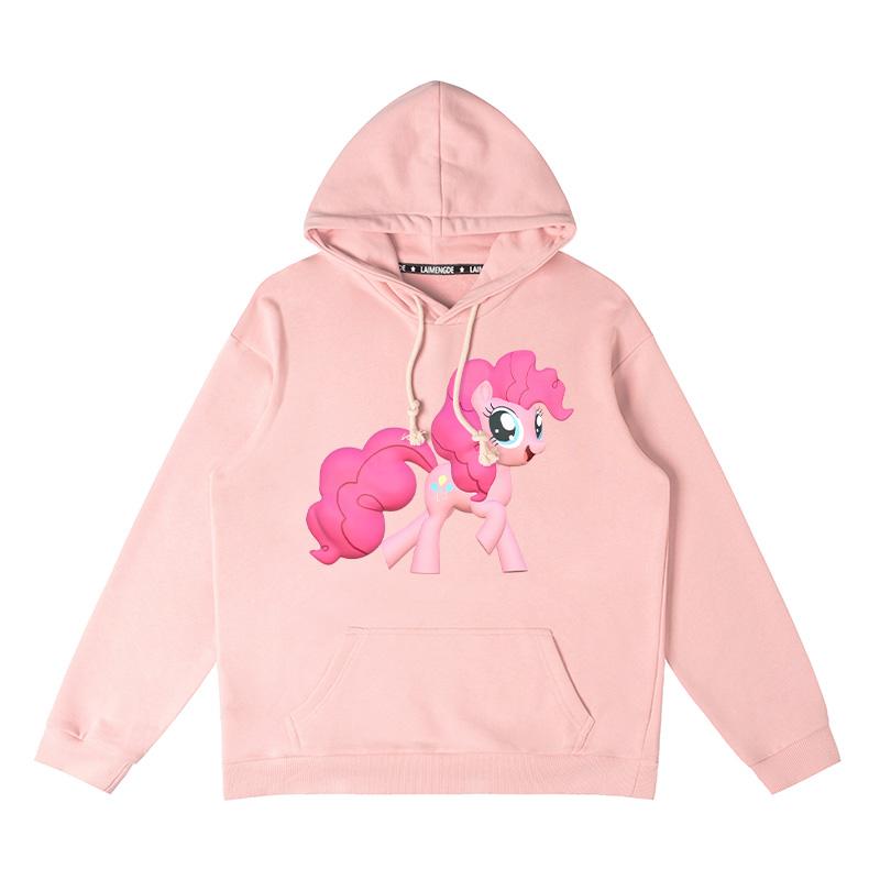 Hooded Sweater My Little Pony Clothes Casual Pinkamena Diane Pie Loose 2025 Comfortable Anime Women's Hoodie Multi-color Cartoon