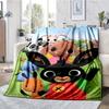Bing Theme Printed Blanket - Perfect for Couch, Bed, Travel & Outdoor Use | Machine Washable, Cozy & Durable.