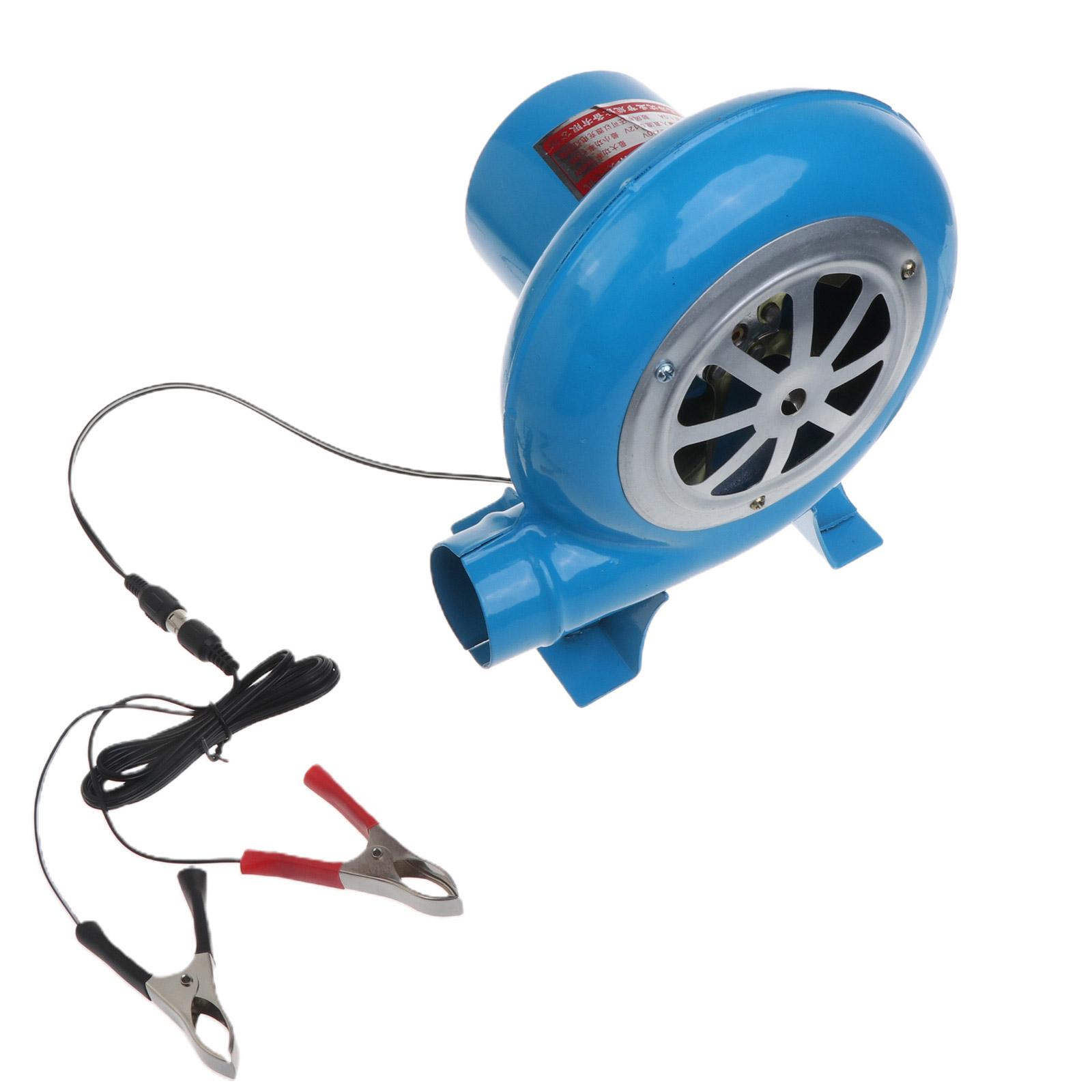 12V 15/30/40/60/80W Bārbekjū ventilators Gaisa pūtējs