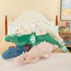 150cm Small Flying Dragon Plush Toy Plant Stuffed Doll Holidays Props Decorative Throw Pillow for Kids