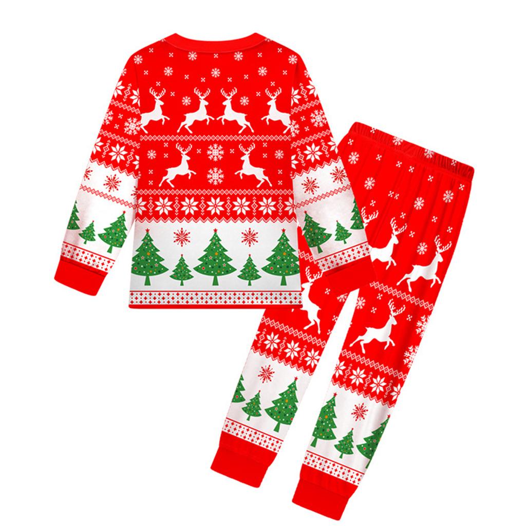 Ensemble de mode pour enfants Jupe Haut à manches longues et col rond Pantalon