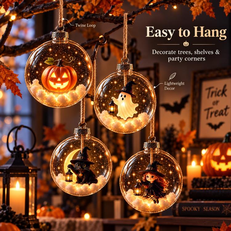 Halloween Decorative Glowing Sphere