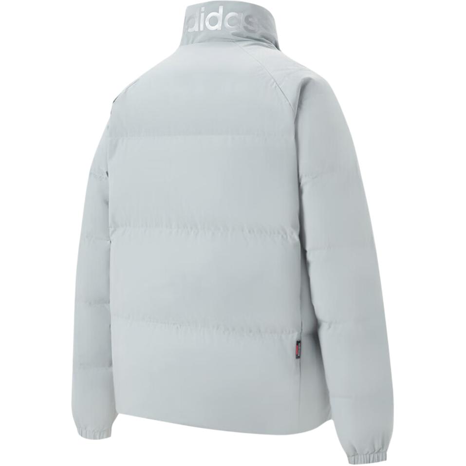 Adidas Stand Collar Durable Warm Casual Zipper Long Sleeve Down Jacket Men Jacket KC4633